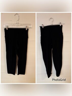 Old Navy Active Go-Dry Black Leggings Bundle Size Small Black